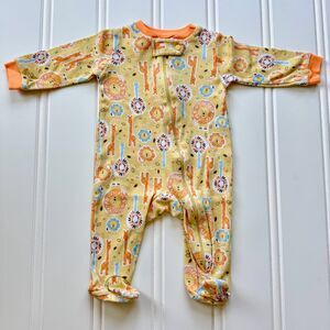 4/$10 - Kidgets Animal Zip Up Baby Footie